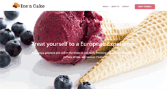 Desktop Screenshot of icencake.com