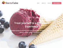 Tablet Screenshot of icencake.com